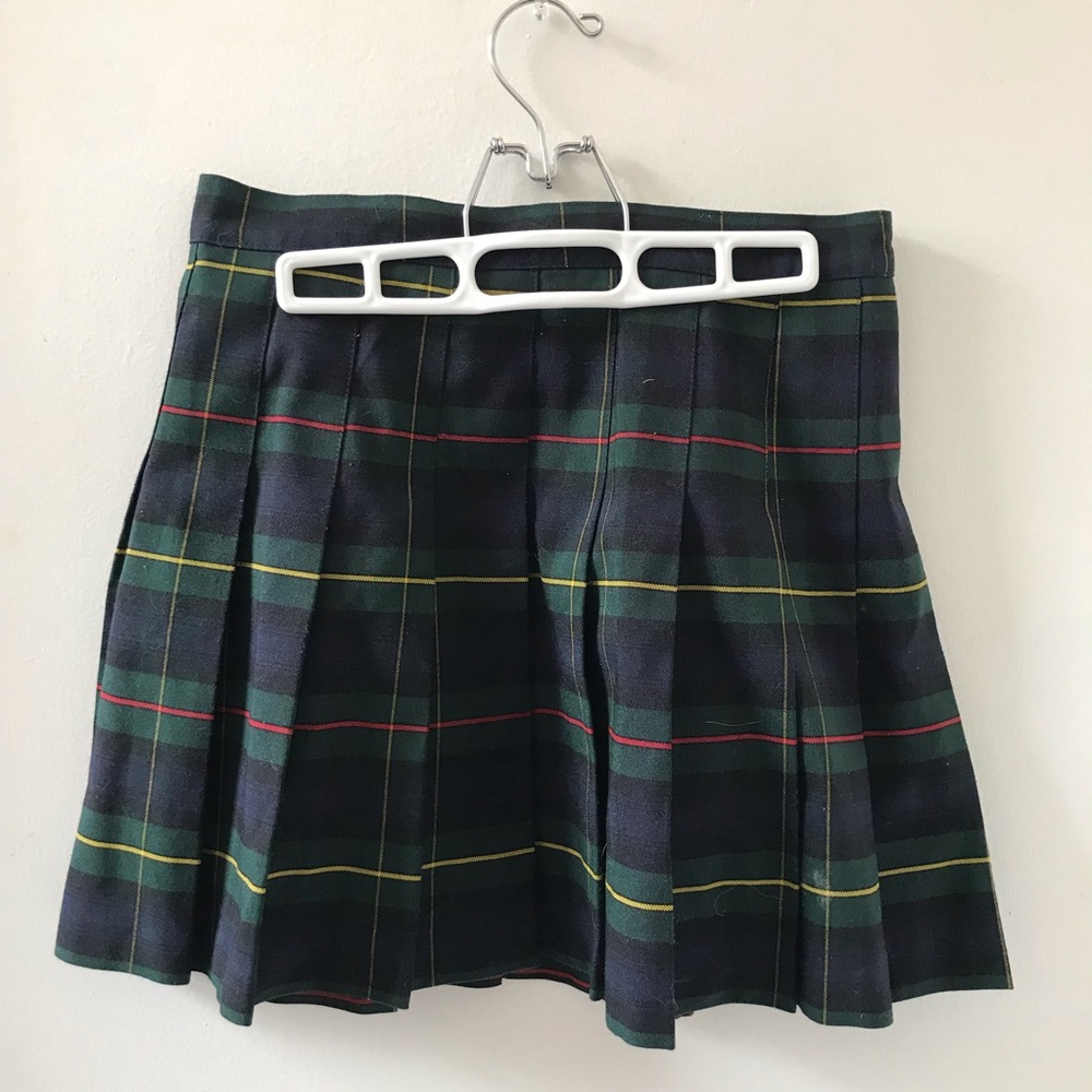 American Apparel Plaid Tennis Skirt